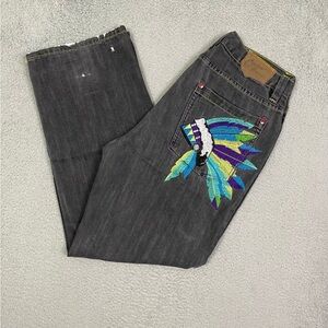 Vintage baggy coogi embroidered‎ jeans